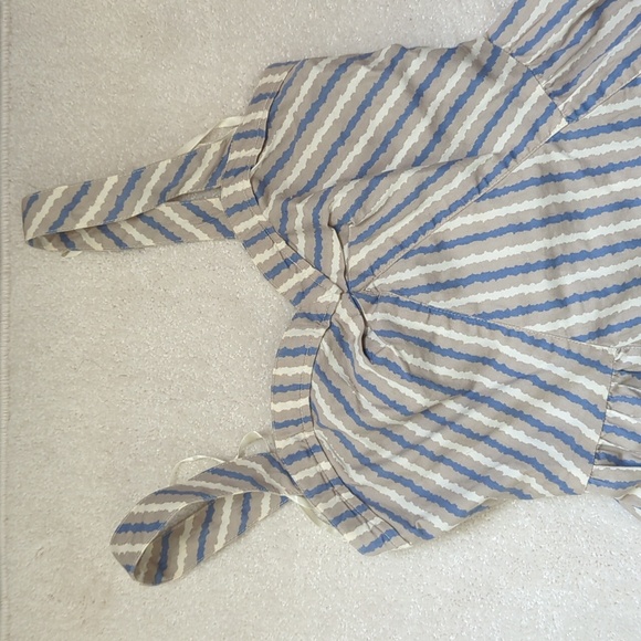 FREE PEOPLE retro sweetheart striped dress EUC S - Picture 11 of 12